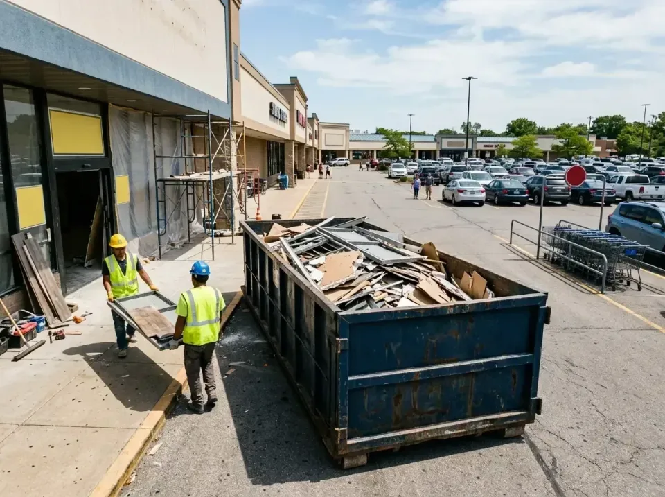 retail-store-renovation-debris-003 — frequently asked questions, Roll-off Dumpster Rentals in Ball Ground, GA